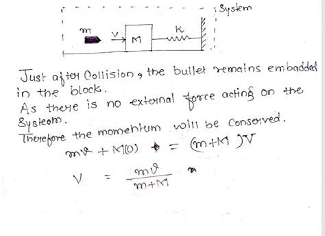 a metal box of mass bullt and block|Collisions .